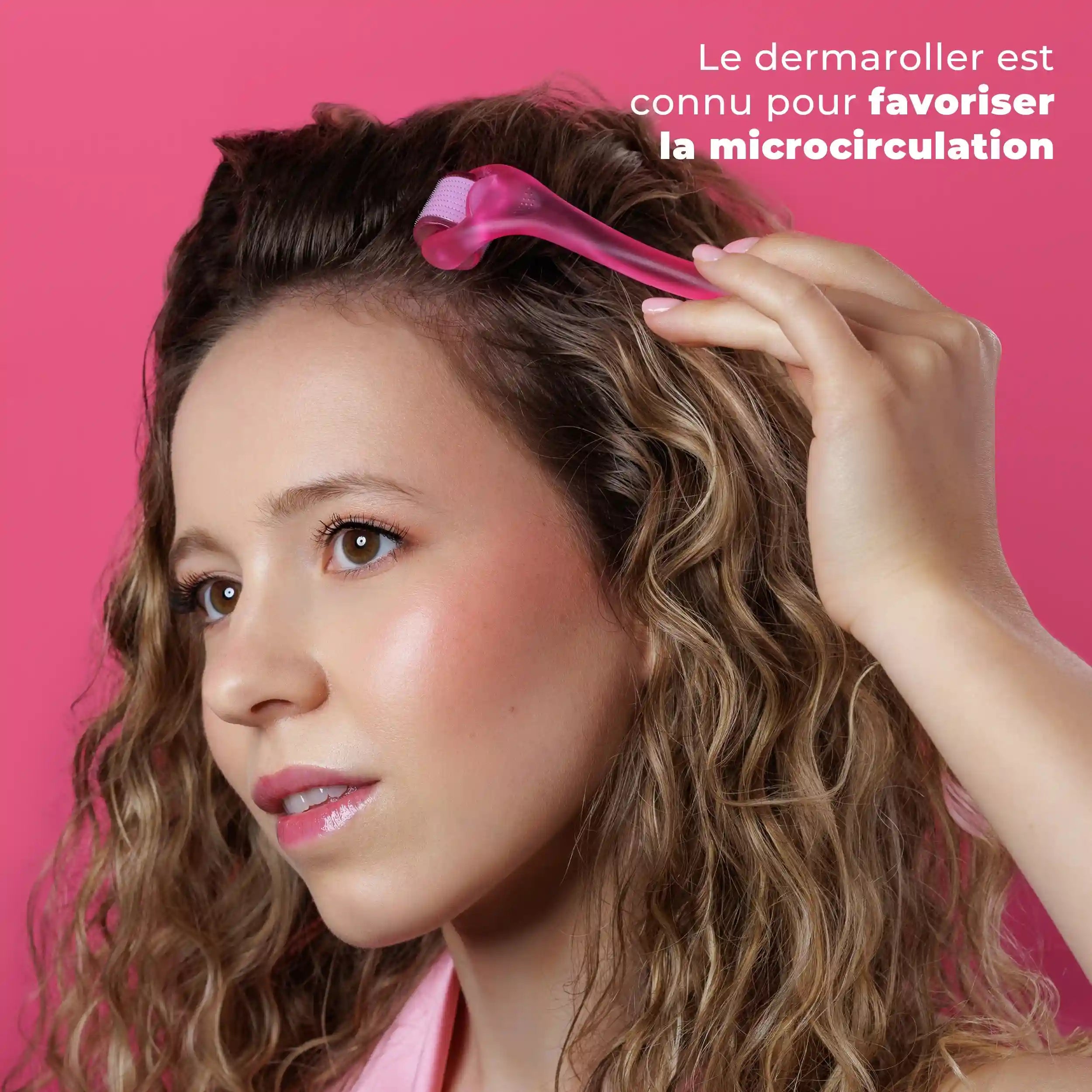 Duo Kurl Hero - Sérum anti-chute, croissance et densifiant & Dermaroller cuir chevelu