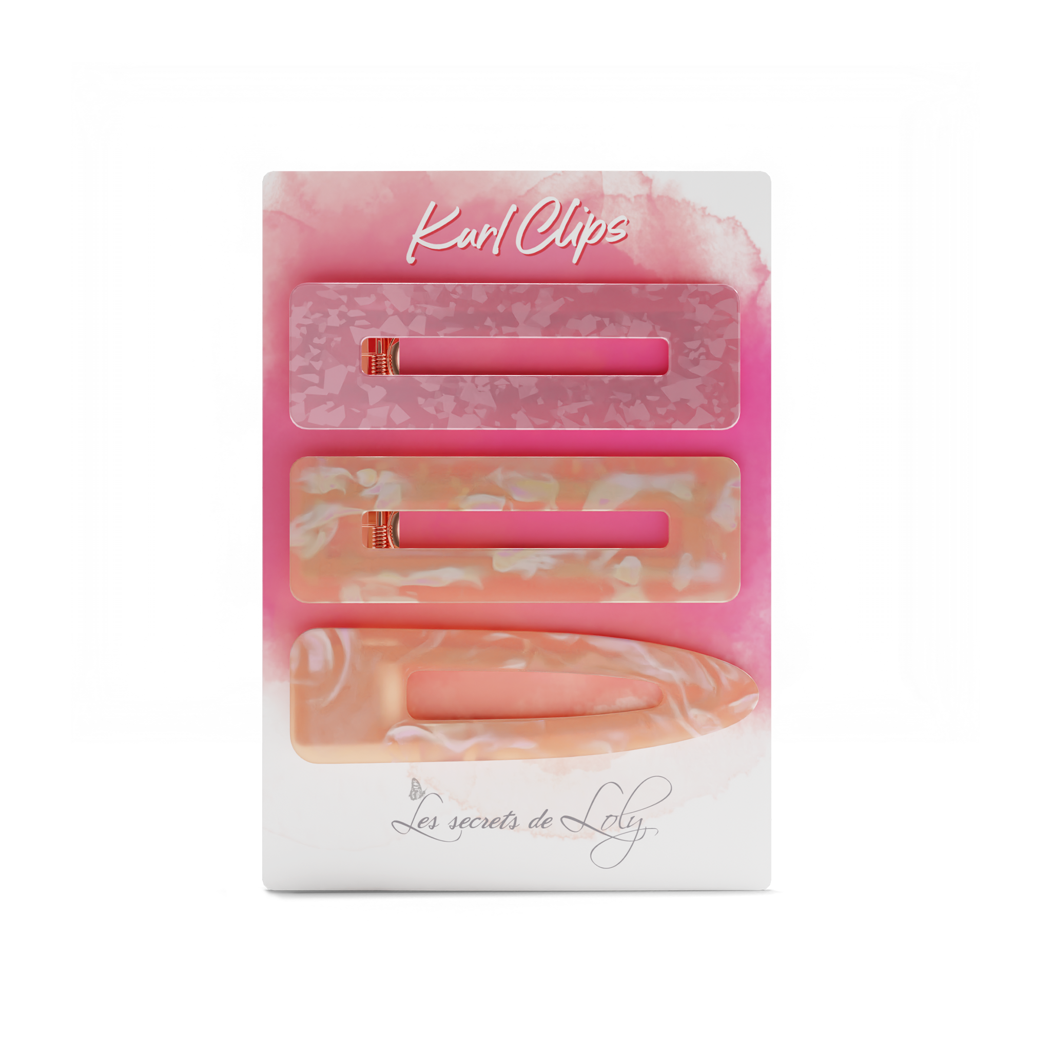 Kurl Clips - Trio de barrettes