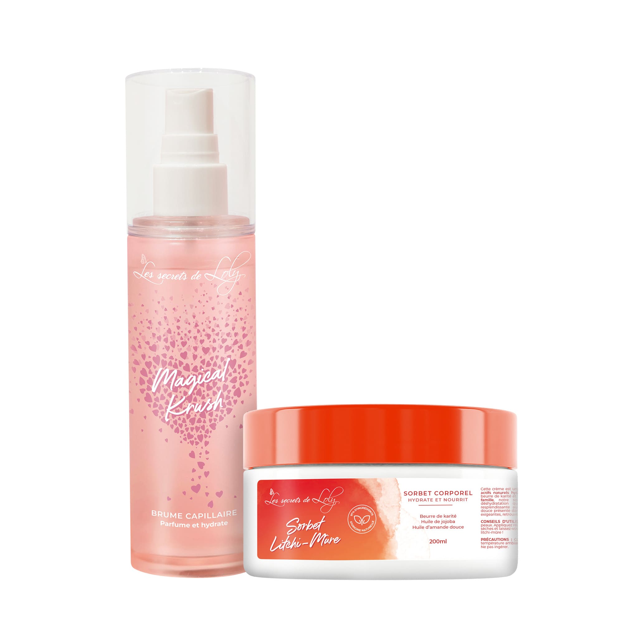 Duo Summer Krush - Brume Magical Krush & Sorbet corps Litchi-Mûre